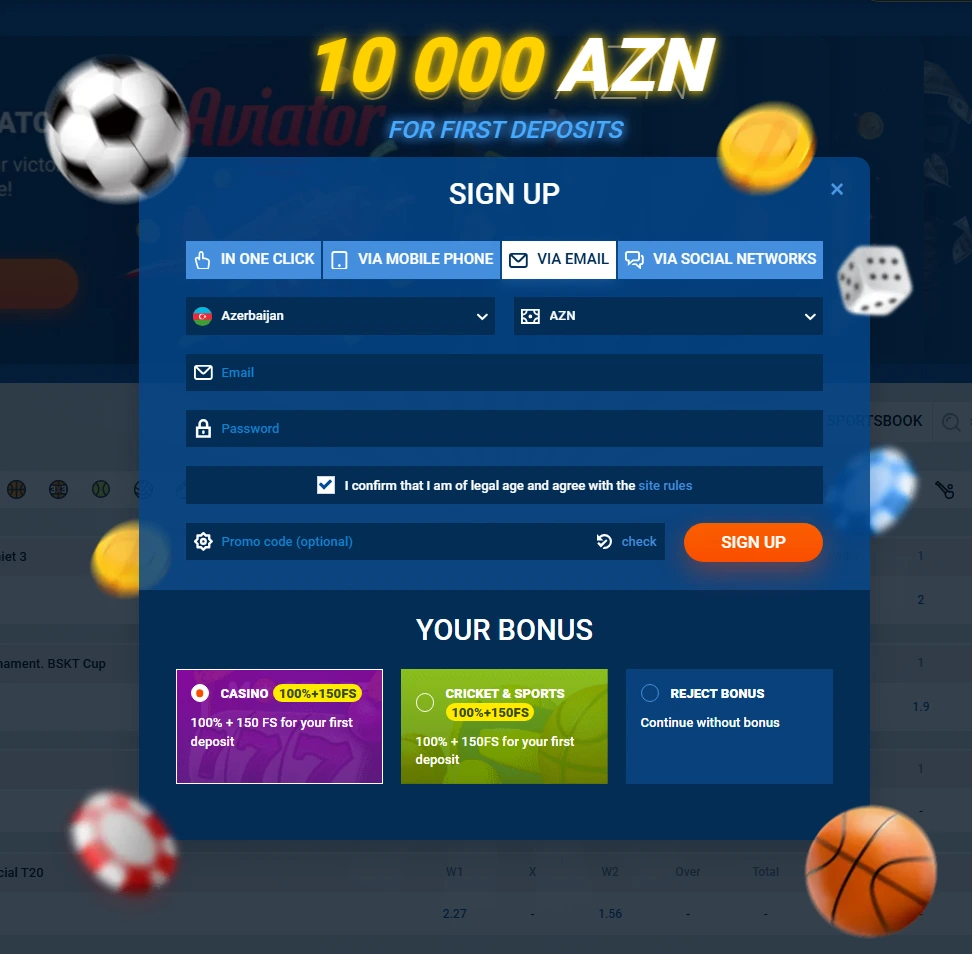 Mostbet Azərbaycan qeydiyyat — e-mail ilə hesab təsdiqi və qeydiyyatdan keçmək